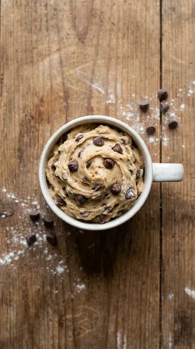 Microwave Mug Cookie – Quick & Easy Dessert - ready to serve