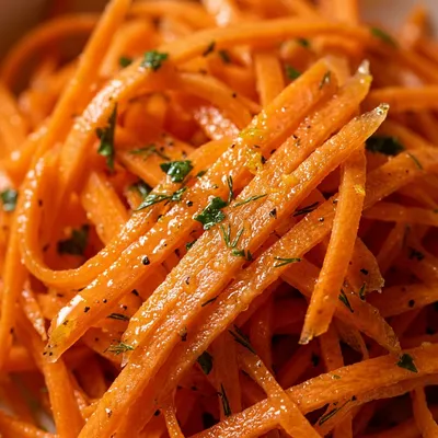 Classic Carrot Summer Salad Recipe - ingredients preparation