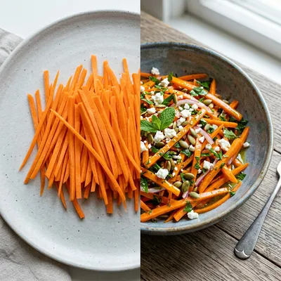Classic Carrot Summer Salad Recipe - cooking process