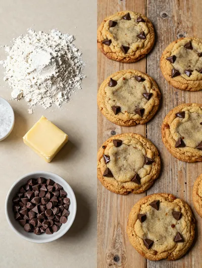 Chocolate Chip Cookies – Classic Sweet Treat - ready to serve