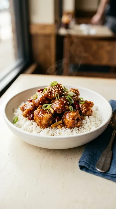 Homemade General Tso Chicken – Crunchy Sweet & Spicy
