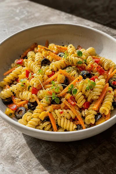 Perfect Pasta Salad Dressing - ingredients preparation