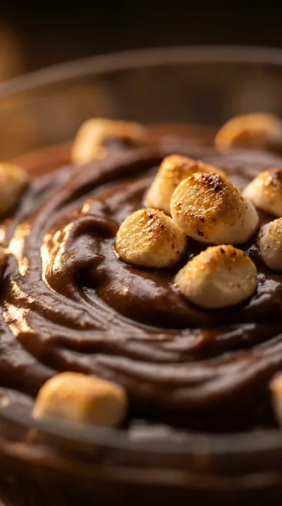 No Bake Smores Pudding Cups - ingredients preparation