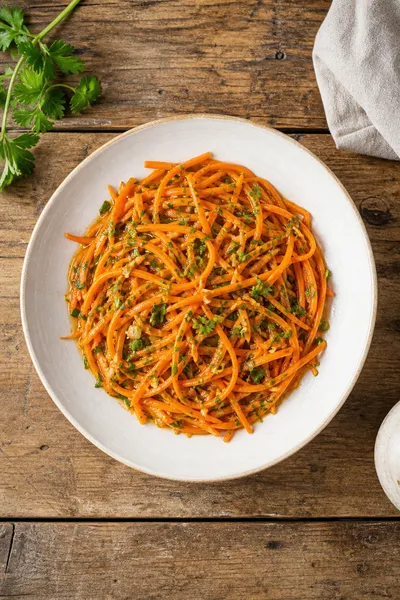 Classic Carrot Summer Salad - ready to serve